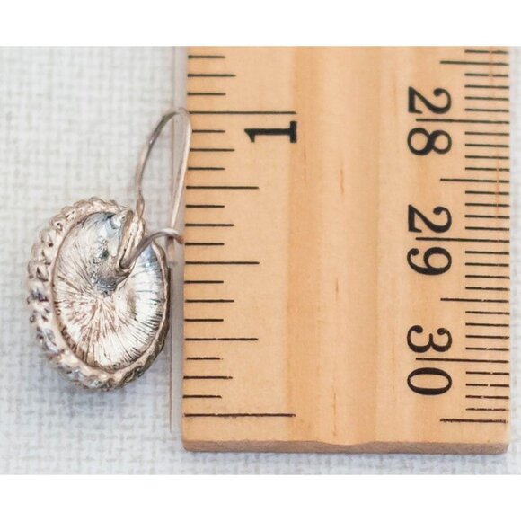 Vintage Tiger's Eye Dangle Earrings by Avon - A5 - Picture 2 of 2